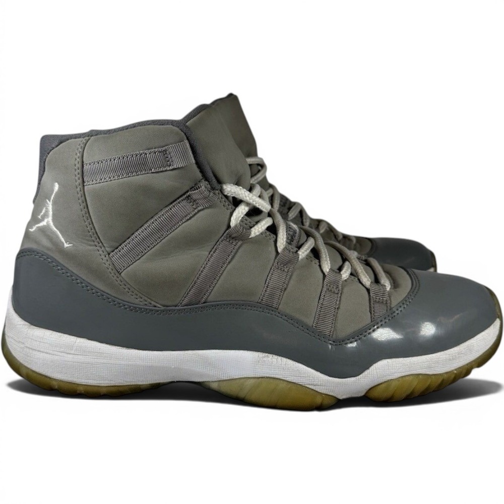 Air Jordan 11 Retro Cool Grey 2010 Men's Size 12 Medium Grey 378037-001 OG Nike